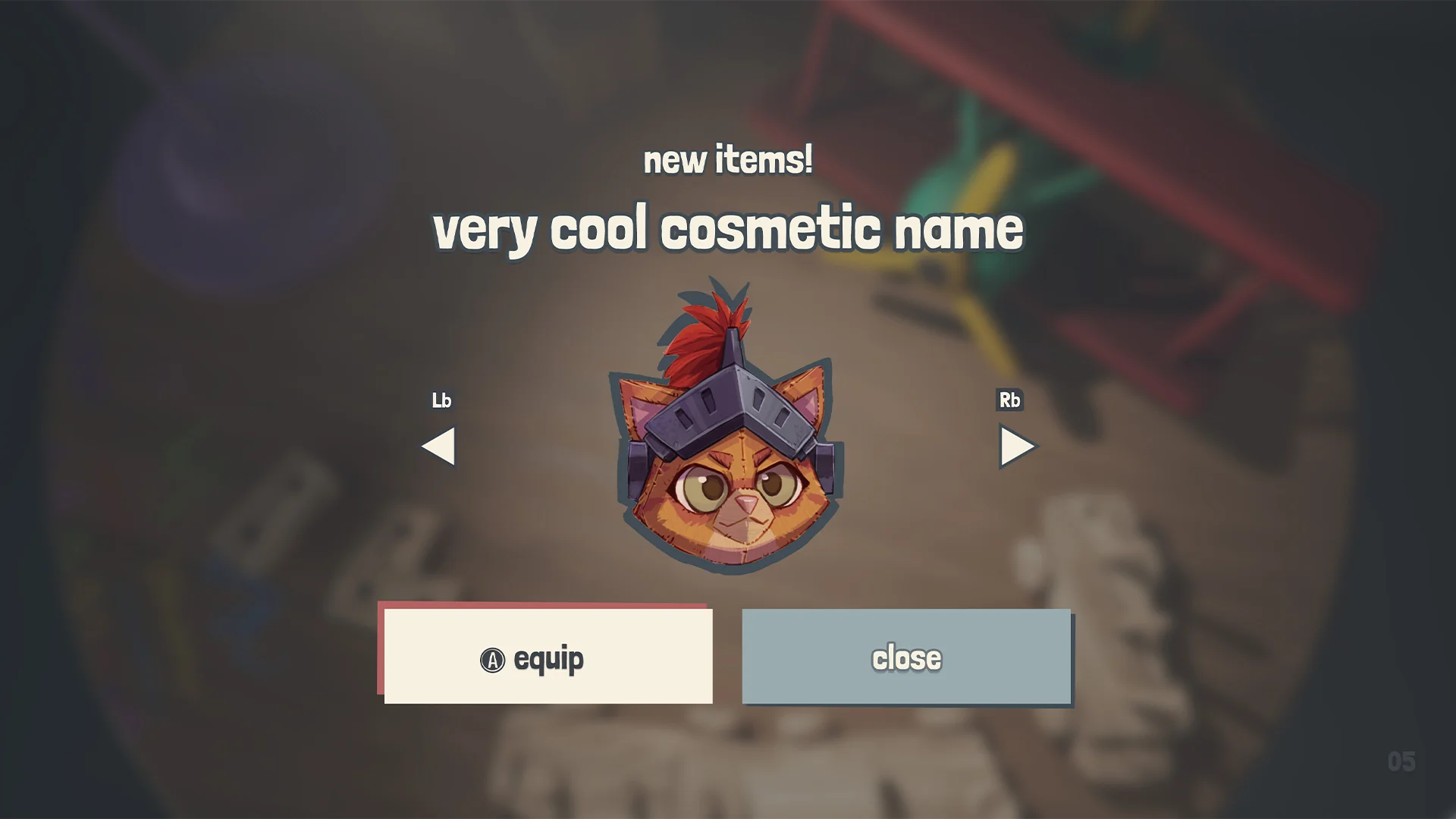 Playland unlock item