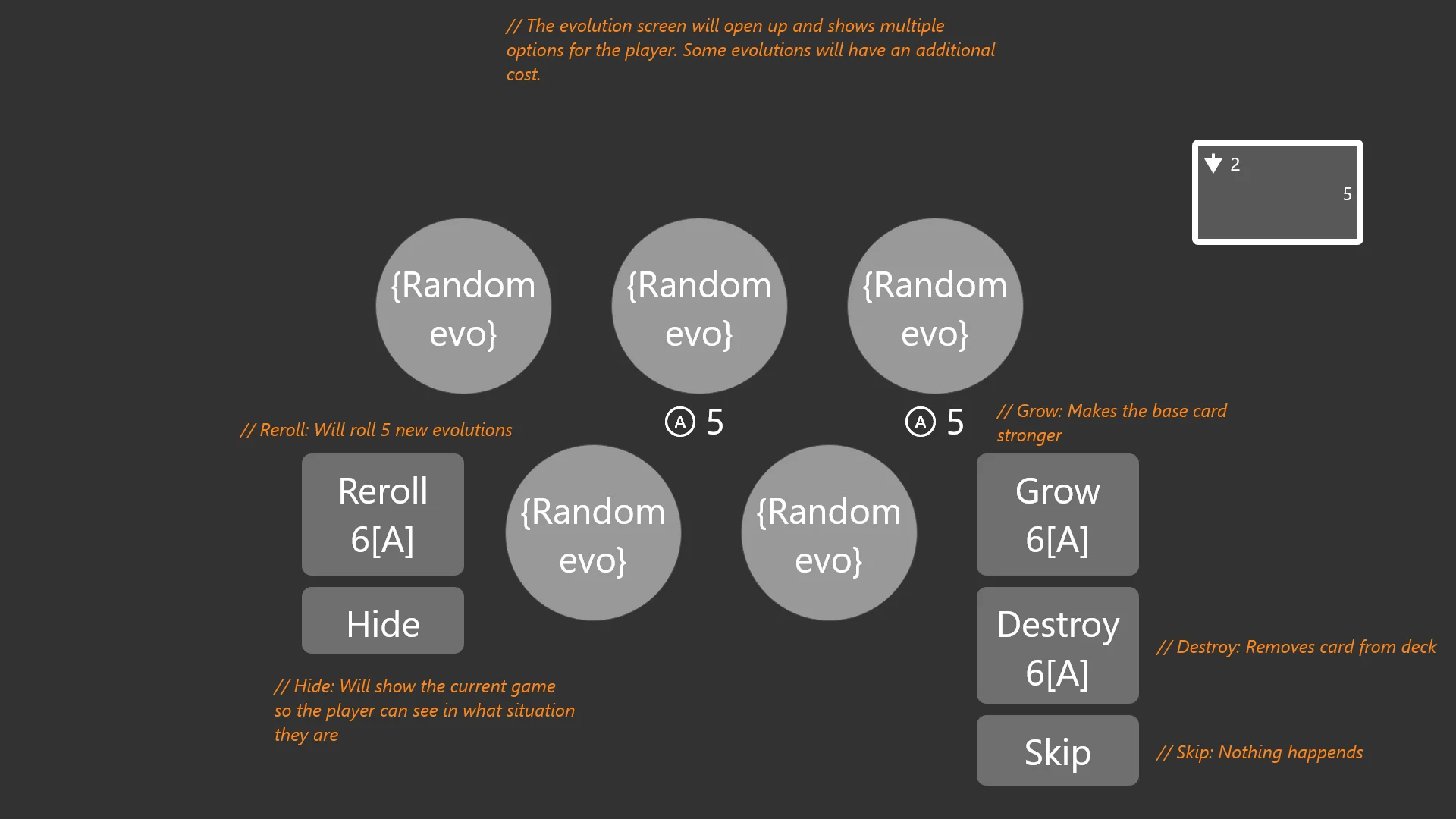 Voraxis evolution UX
